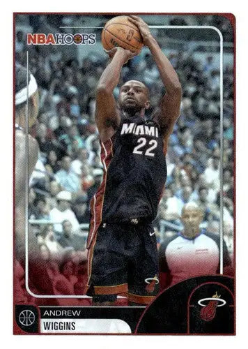 2025-26 Topps NBA Hoops #91 Andrew Wiggins NM Near Mint Heat ID:83185