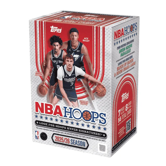 2025/26 Topps NBA Hoops Basketball Blaster Box | Columbia Sports Cards - Basketball Card Box