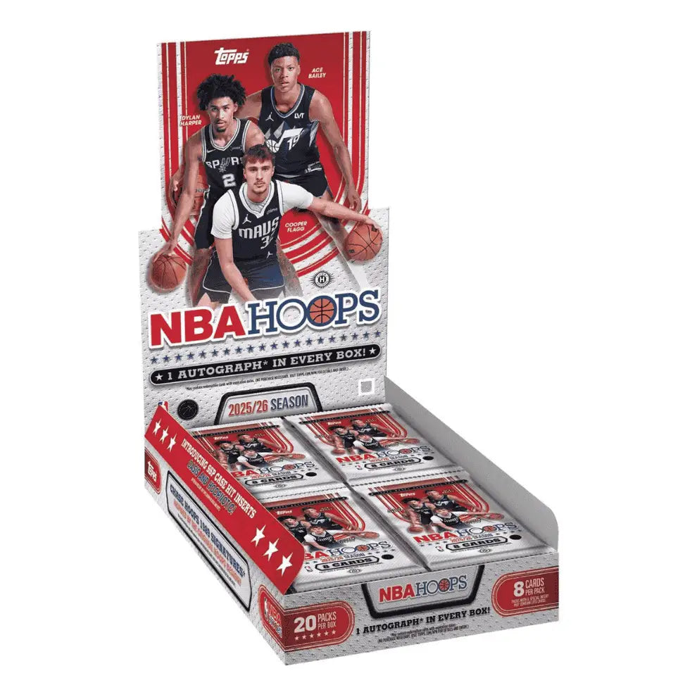 2025/26 Topps NBA Hoops Basketball Hobby Box | Columbia Sports Cards - Basketball Card Box
