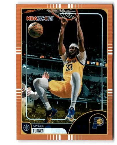 2025-26 Topps NBA Hoops Orange Hoops #11 Myles Turner NM Near Mint Pace ID:83150 - Basketball Card Single