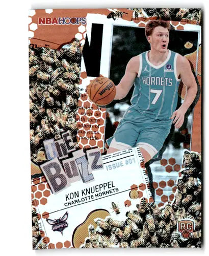 2025-26 Topps NBA Hoops The Buzz Orange Hoops #TB-4 Kon Knueppel NM Nea ID:83147