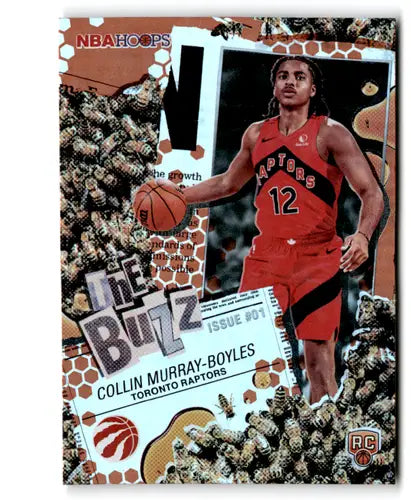 2025-26 Topps NBA Hoops The Buzz Orange Hoops #TB-9 Collin Murray-Boyle ID:83148