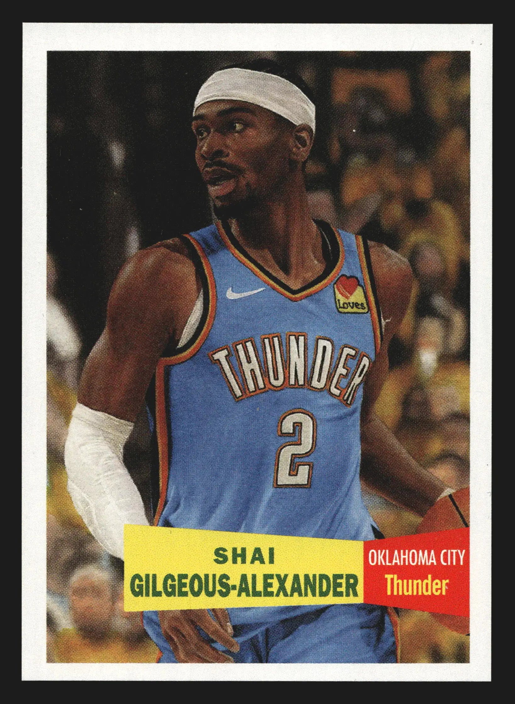 2025-26 Topps NBA Living Set #7 Shai Gilgeous-Alexander Thunder - Basketball Card Single
