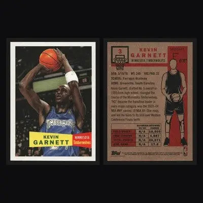 2025-26 Topps NBA Living Set Kevin Garnett #3 Timberwolves HOF - Basketball Card Single