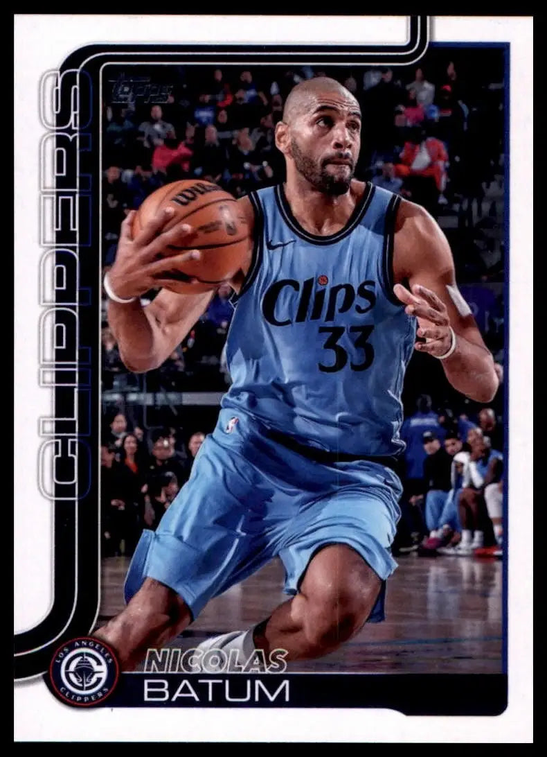 2025-26 Topps Nicolas Batum #146 Los Angeles Clippers Basketball Card NBA Sports - Basketball Card Single