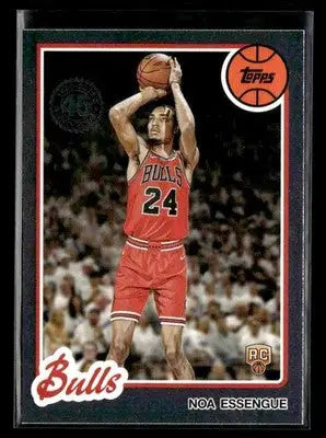 2025-26 Topps Noa Essengue #80BK-59 1980-81 Topps Basketball RC Chicago Bulls