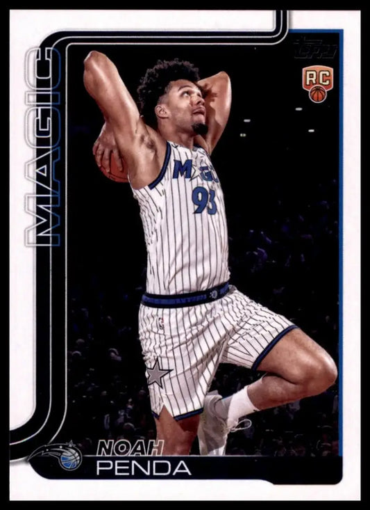 2025-26 Topps Noah Penda Rookie #232 Orlando Magic Basketball Card NBA Sports