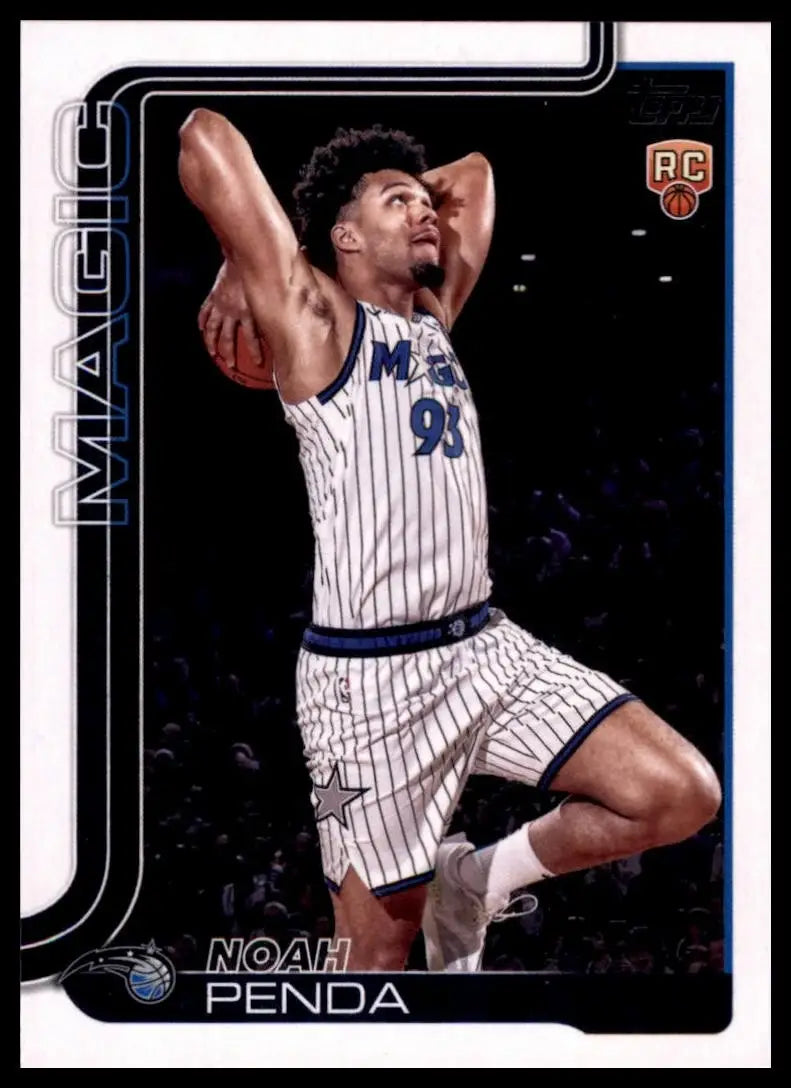2025-26 Topps Noah Penda Rookie #232 Orlando Magic Basketball Card NBA Sports - Basketball Card Single