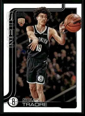 2025-26 Topps Nolan Traore #219 RC Brooklyn Nets
