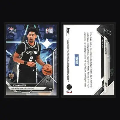 2025-26 Topps NOW Dylan Harper #RS7 RC Spurs Rising Stars Team Melo - Basketball Card Single