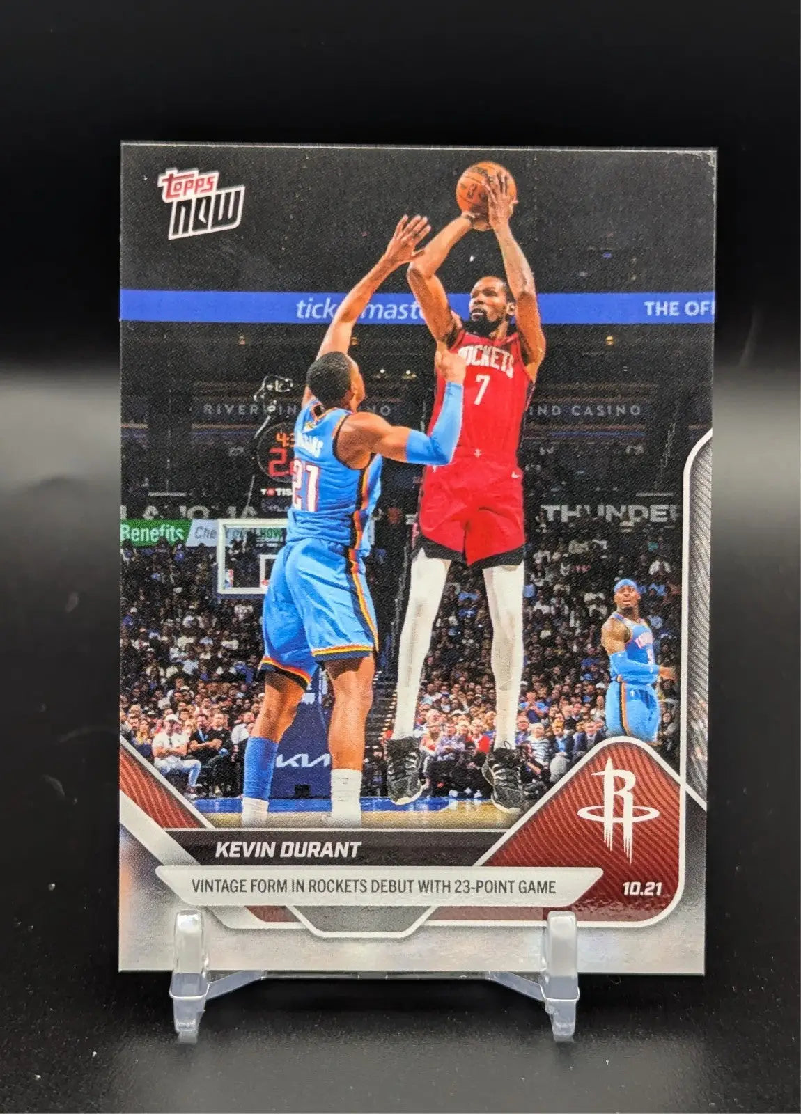 2025-26 Topps Now NBA #3 Kevin Durant Houston Rockets - Basketball Card Single