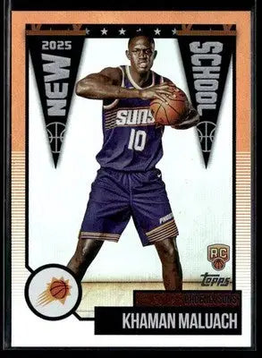 2025-26 Topps #NS-10 Khaman Maluach New School - Basketball Card Single