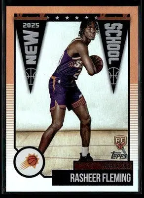 2025-26 Topps #NS-31 Rasheer Fleming New School - Basketball Card Single