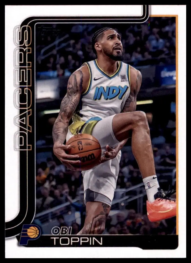 2025-26 Topps Obi Toppin #51 Indiana Pacers Basketball Card NBA Sports - Basketball Card Single