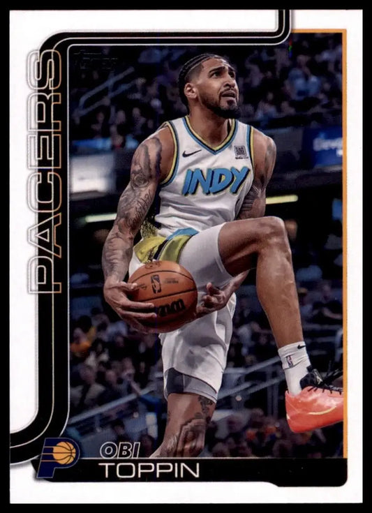 2025-26 Topps Obi Toppin #51 Indiana Pacers Basketball Card NBA Sports