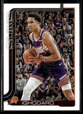 2025-26 Topps Oso Ighodaro #160 Phoenix Suns