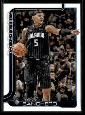 2025-26 Topps Paolo Banchero #87 Orlando Magic