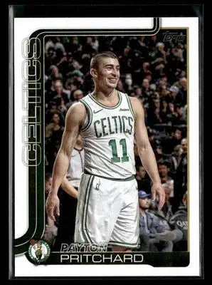 2025-26 Topps Payton Pritchard #4 Base Boston Celtics