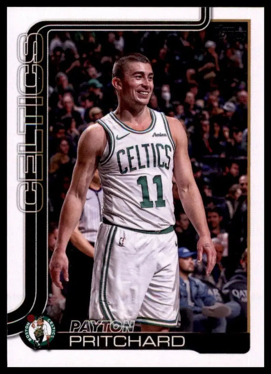 2025-26 Topps Payton Pritchard #4 Boston Celtics Basketball Card NBA Sports