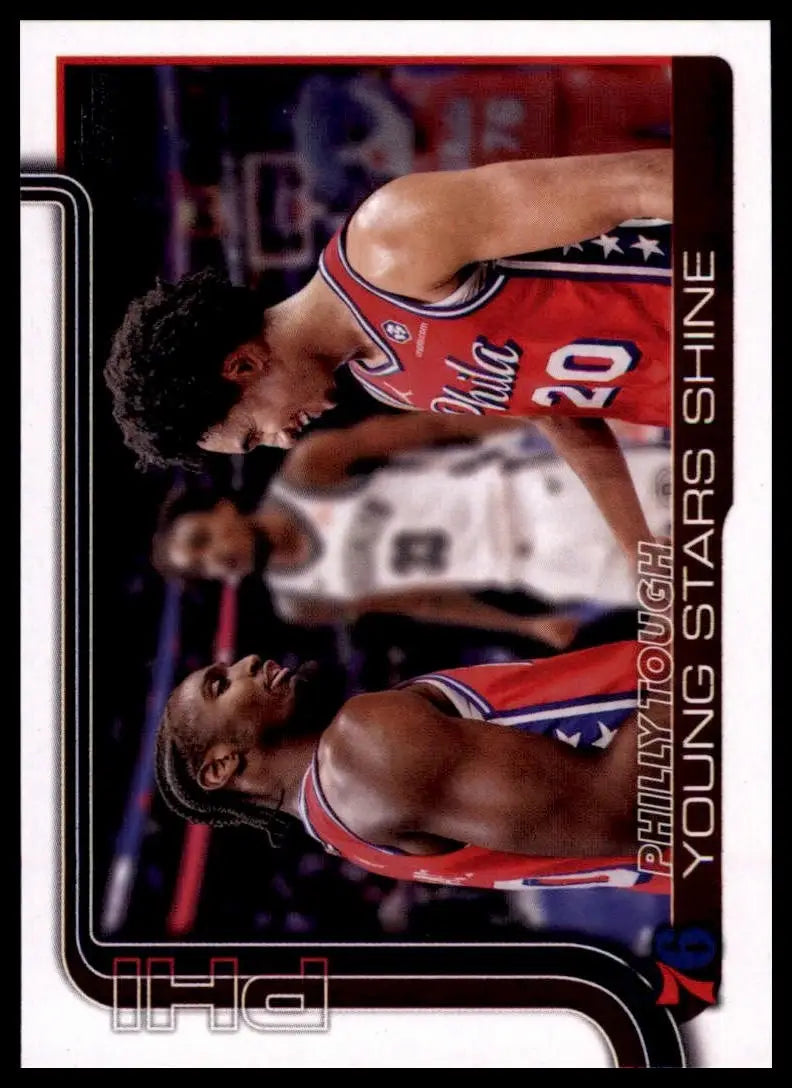 2025-26 Topps Philly Tough #275 Philadelphia 76ers Basketball Card NBA Sports - Basketball Card Single