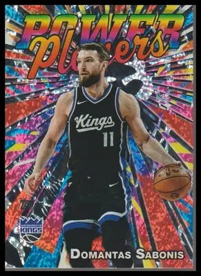 2025-26 Topps #PP-14 Domantas Sabonis Power Players Holo Foil