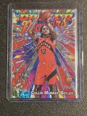 2025-26 Topps #PP-19 Collin Murray-Boyles Power Players Holo Foil - Basketball Card Single