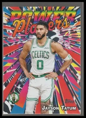 2025-26 Topps #PP-5 Jayson Tatum Power Players - Basketball Card Single