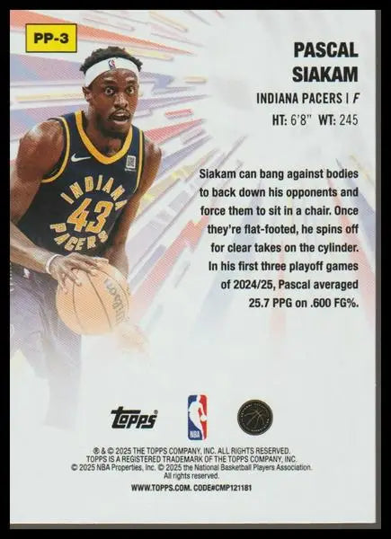 2025-26 Topps #PP-5 Jayson Tatum Power Players - Basketball Card Single