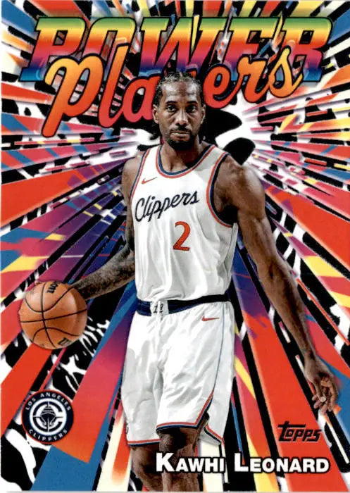 2025-26 Topps #PP-8 Kawhi Leonard Power Players - Basketball Card Single
