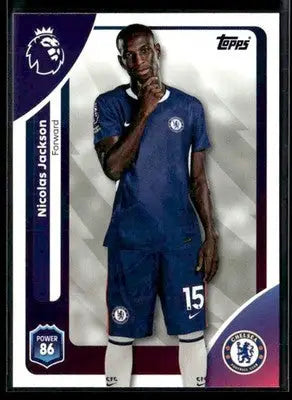2025-26 Topps Premier League #104 Nicolas Jackson - Soccer Card Single