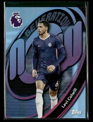 2025-26 Topps Premier League #106 Levi Colwill Rainbow Foil - Soccer Card Single