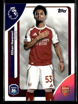 2025-26 Topps Premier League #11 Ethan Nwaneri - Soccer Card Single