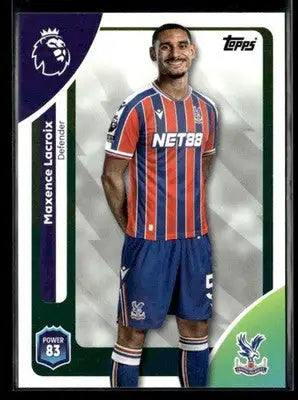2025-26 Topps Premier League #113 Maxence Lacroix - Soccer Card Single