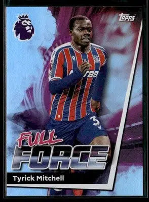2025-26 Topps Premier League #125 Tyrick Mitchell Rainbow Foil - Soccer Card Single