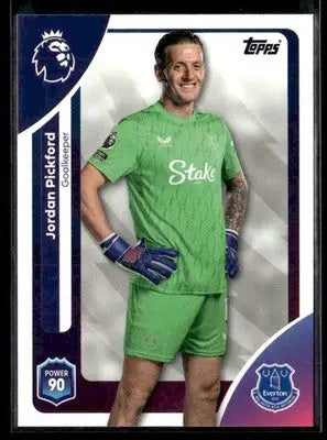 2025-26 Topps Premier League #128 Jordan Pickford - Soccer Card Single