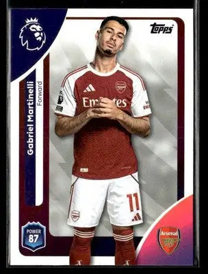 2025-26 Topps Premier League #13 Gabriel Martinelli - Soccer Card Single