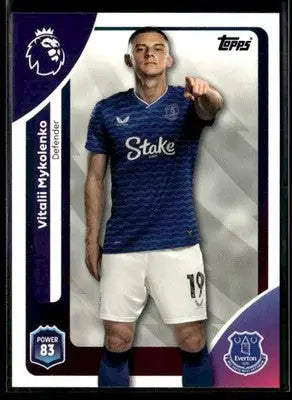 2025-26 Topps Premier League #131 Vitalii Mykolenko - Soccer Card Single
