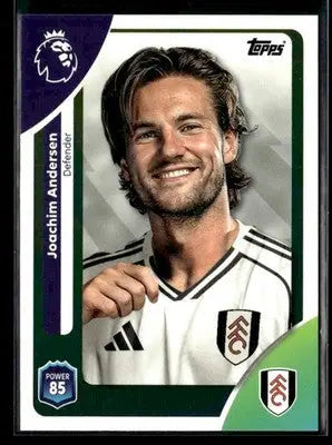 2025-26 Topps Premier League #148 Joachim Andersen - Soccer Card Single