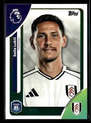 2025-26 Topps Premier League #151 Saša Lukić - Soccer Card Single