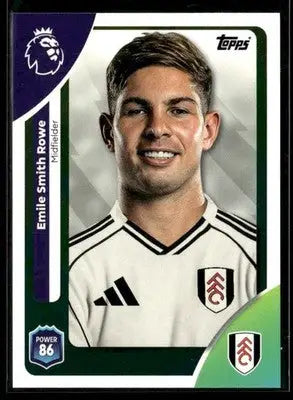 2025-26 Topps Premier League #155 Emile Smith Rowe - Soccer Card Single