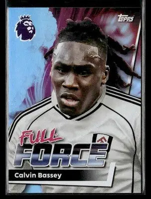 2025-26 Topps Premier League #161 Calvin Bassey Rainbow Foil - Soccer Card Single