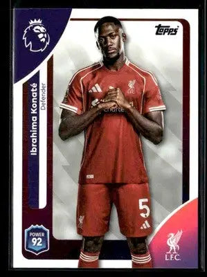 2025-26 Topps Premier League #166 Ibrahima Konaté - Soccer Card Single
