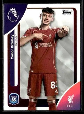 2025-26 Topps Premier League #168 Conor Bradley - Soccer Card Single