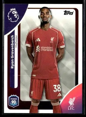 2025-26 Topps Premier League #169 Ryan Gravenberch - Soccer Card Single