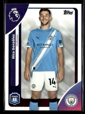 2025-26 Topps Premier League #187 Nico González - Soccer Card Single