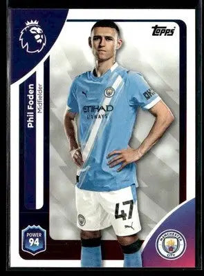2025-26 Topps Premier League #190 Phil Foden - Soccer Card Single