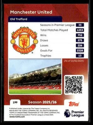 2025-26 Topps Premier League #199 Team Badge - Soccer Card Single