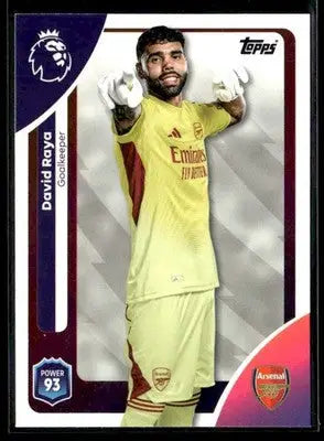 2025-26 Topps Premier League #2 David Raya - Soccer Card Single