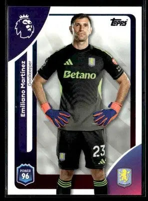 2025-26 Topps Premier League #20 Emiliano Martínez - Soccer Card Single