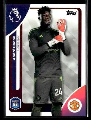 2025-26 Topps Premier League #200 André Onana - Soccer Card Single